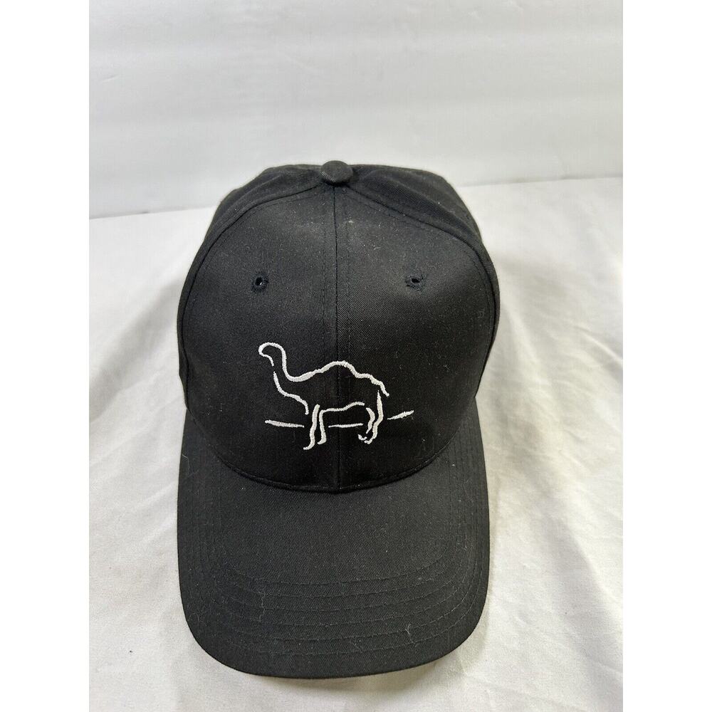 Vintage Camel Cigarettes Hat Black Embroidered Snapback - Picture 2 of 8